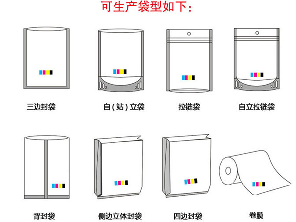 透明食品包裝袋,拉鏈塑料包裝袋廠(chǎng)家批發(fā)