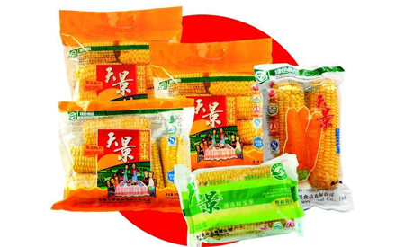 甜玉米，水果玉米包裝袋